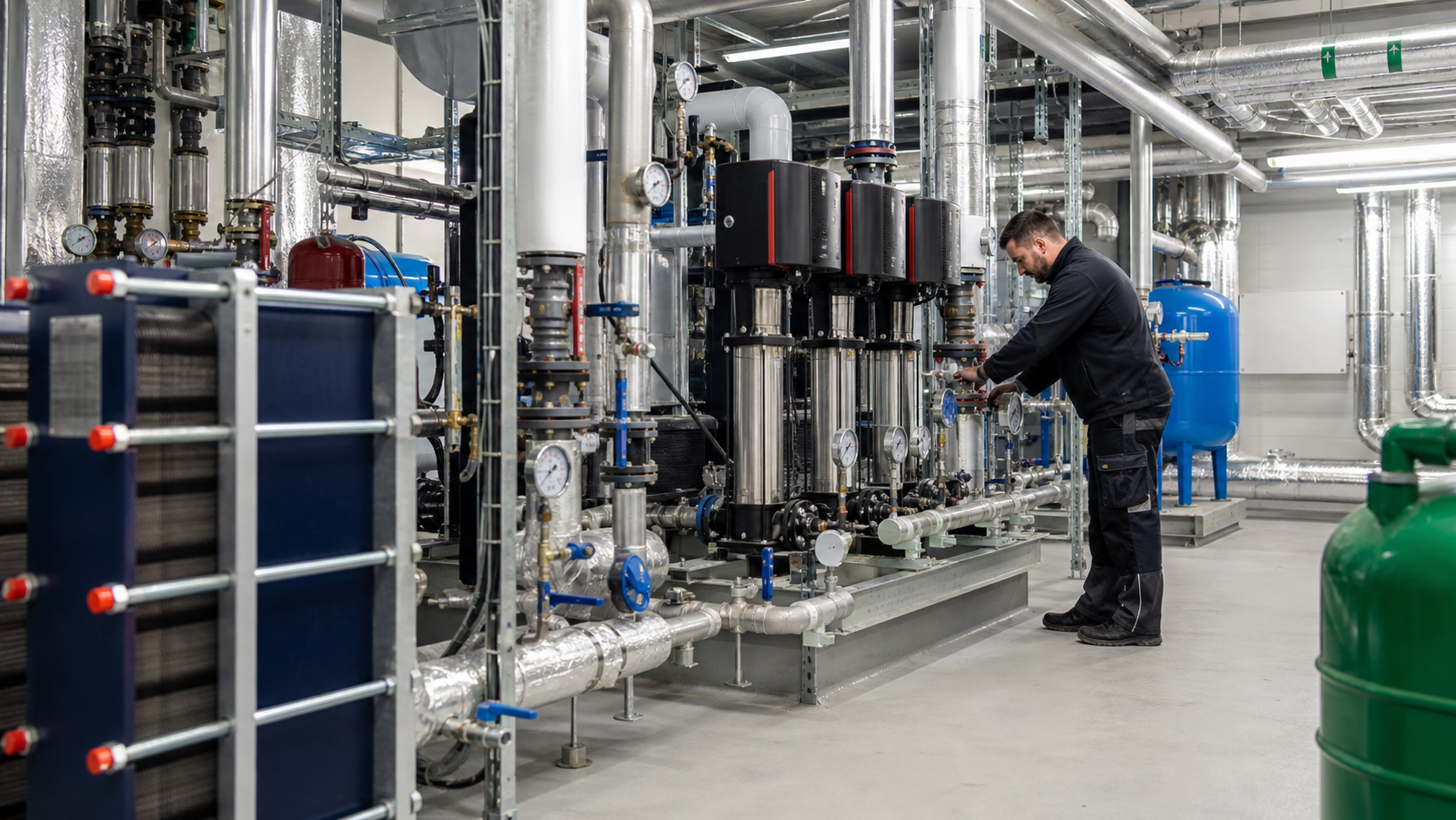 Technikzentralen und Technikräume